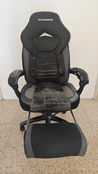 Silla gaming Songmics negra