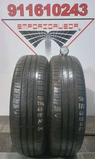 175 65 15 H HANKOOK RUEDA AL 90% VIDA UTIL