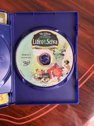 El Libro de la Selva DVD Edición Platino