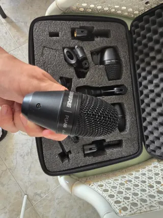 Shure pga 6 kit microfonos de bateria