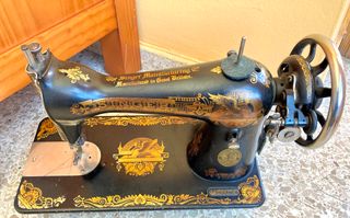 Máquina de coser Singer con motor