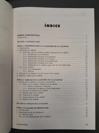 Teoría y práctica de la calidad