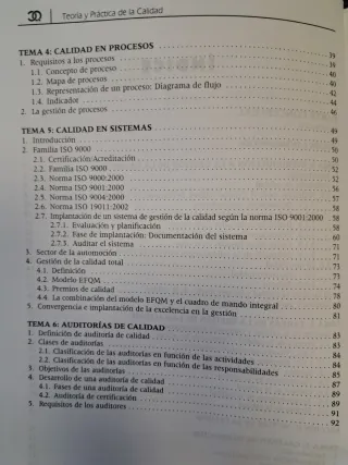 Teoría y práctica de la calidad