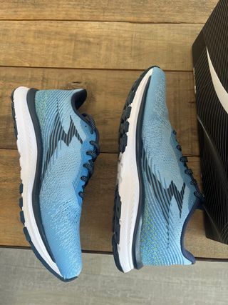 Zapatillas 361 Meraki Mujer Correr Azul