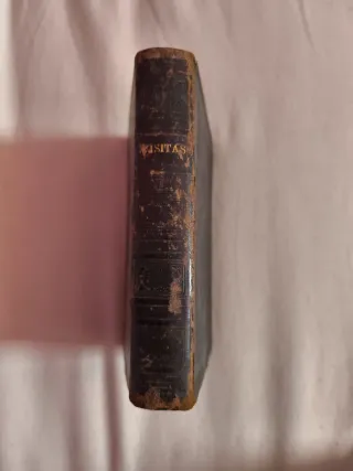 Libro de visitas al Santísimo Sacramento de 1879