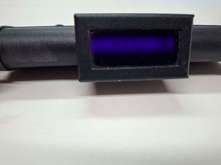 Detector de cara estañada para vidrio