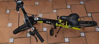 Bicicleta niño 20 doble suspensión. SOLO DOS USOS