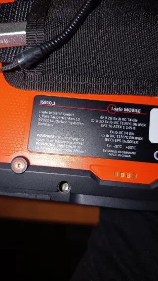 Tablet Industrial i.safe MOBILE IS910.1 ATEX