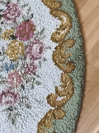 ALFOMBRA REDONDA GRANDE PARA SALÓN 1,65  DIÁMETRO