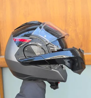 Casco Moto Shark Modular Negro