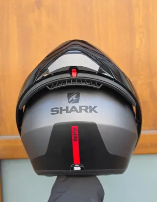 Casco Moto Shark Modular Negro
