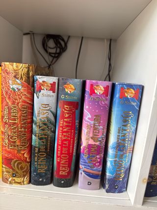 PACK libros Geronimo Stilton Reino de la Fantasia