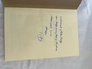 Libro Huellas de Sombras - Firmado