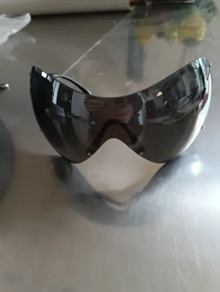 Occhiali vintage luxory Dior neri e verdi