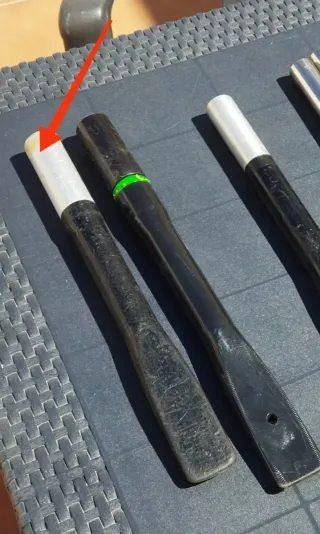 Tascón para caña de pescar