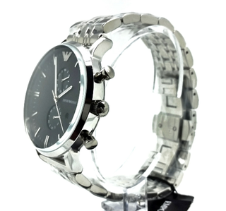 Reloj Emporio Armani AR0389 Hombre Negro/Plata