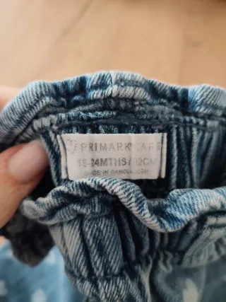 Lotto 3 jeans e pantaloni bimba 2 anni