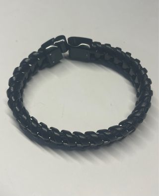 Pulsera Lotus Hombre Negra