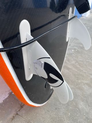Tabla de surf naranja