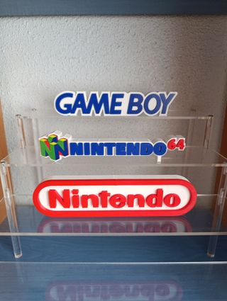 Letreros videoconsolas nintendo