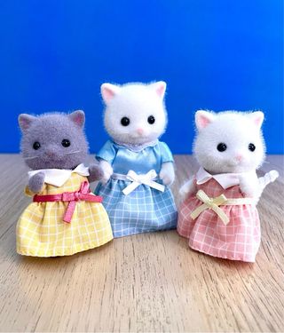 3 Gatitos Sylvanian Families, Familia gatos persa