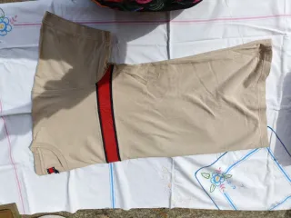 T-shirt Tommy Hilfiger Uomo Beige Taglia XXL XXG