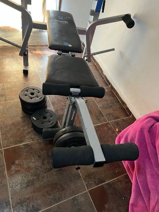 Set Mancuernas 20kg 2 Mancuernas Ajustables