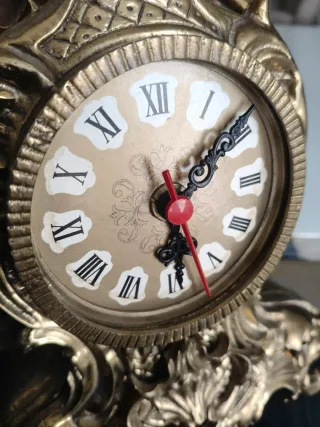 Reloj de sobremesa bronce