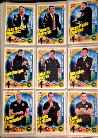 Colección Cromos Liga BBVA Adrenalyn 2014-15.