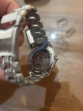 Reloj Lotus Mecaquartz Negro Plata Nuevo