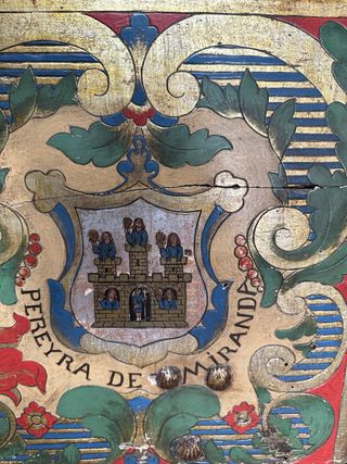 Bargueño pintado por Roberto González del Blanco