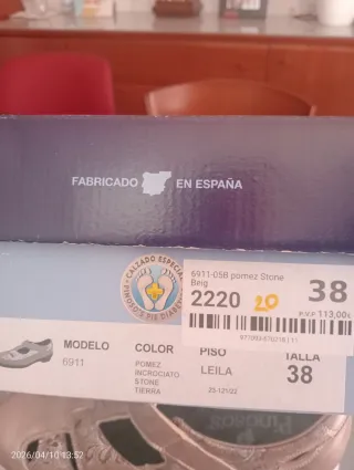 Zapatos Pinosos Pie Diabético Oro/Plata