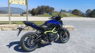 Yamaha MT-07 2022 limitada para el A2