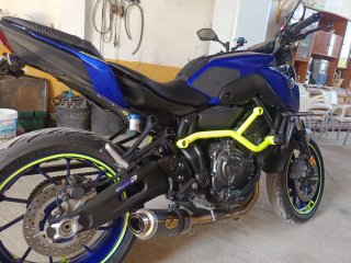 Yamaha MT-07 2022 limitada para el A2 solo 9000km