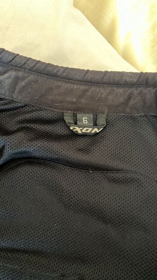 Chaqueta Moto IXON Strada Negra Rosa