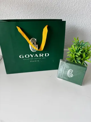 Tarjetero Goyard Paris Marrón