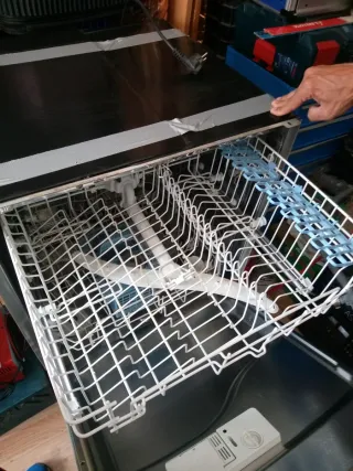Lavavajillas grande Indesit Puerta Madera