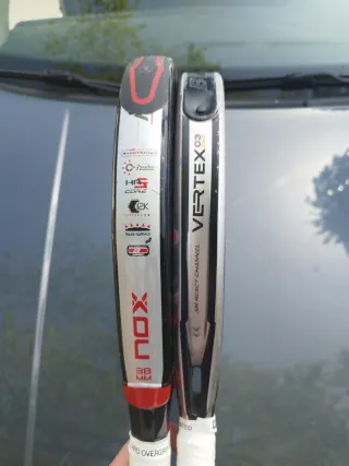 Palas de pádel NOX y Bullpadel
