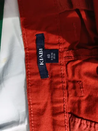 Pantaloncini uomo over verdi e rossi tg. 60 italy