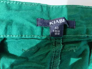 Pantaloncini uomo over verdi e rossi tg. 60 italy