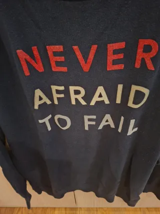Jersey Hombre Never Afraid To Fail