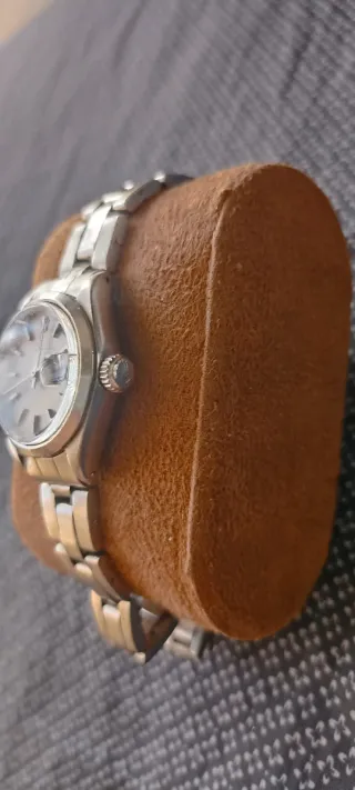 Reloj Rolex Plata y Blanco