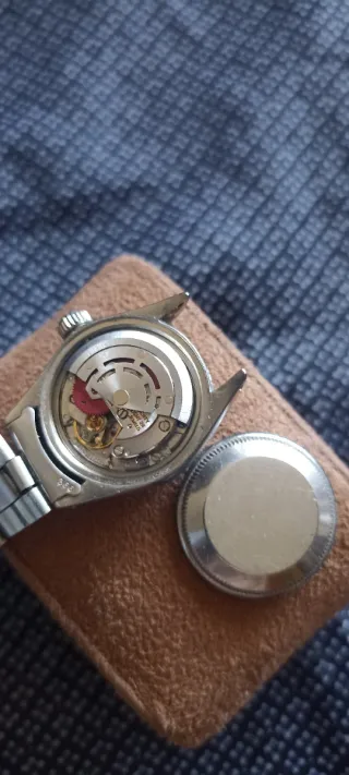 Reloj Rolex Plata y Blanco