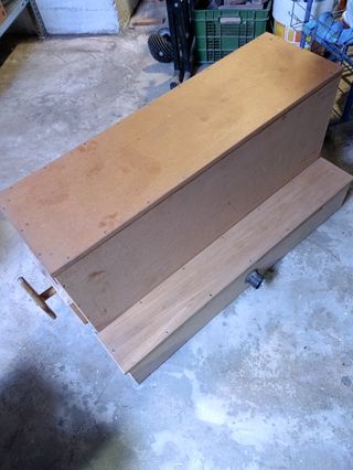 Cajón japonés para fragua