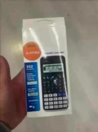 Calculadora FX-991EX derivadas integrales y matri