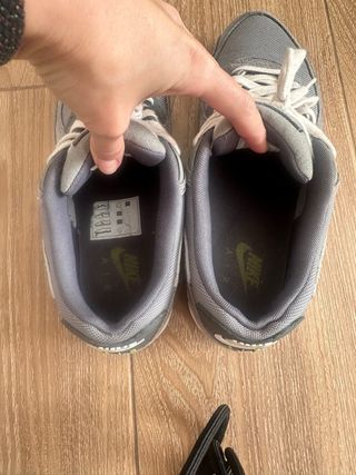 Nike Air Max Talla 44 Gris/Blanco