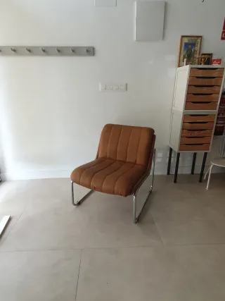Sillón de cuero