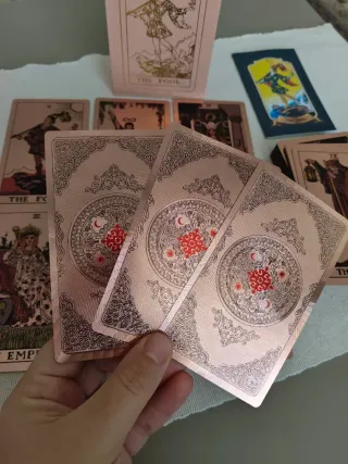 Tarot Rosa Dorado Edición Lujo