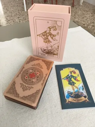 Tarot Rosa Dorado Edición Lujo