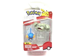 Pack Figuras Pokémon Bizak Mudkip Geodude